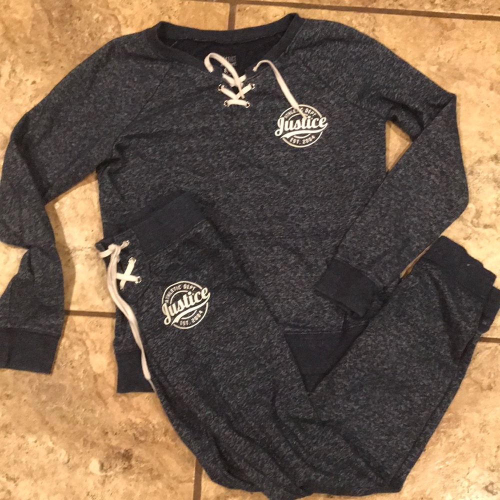 Girls  Justice sweat suit